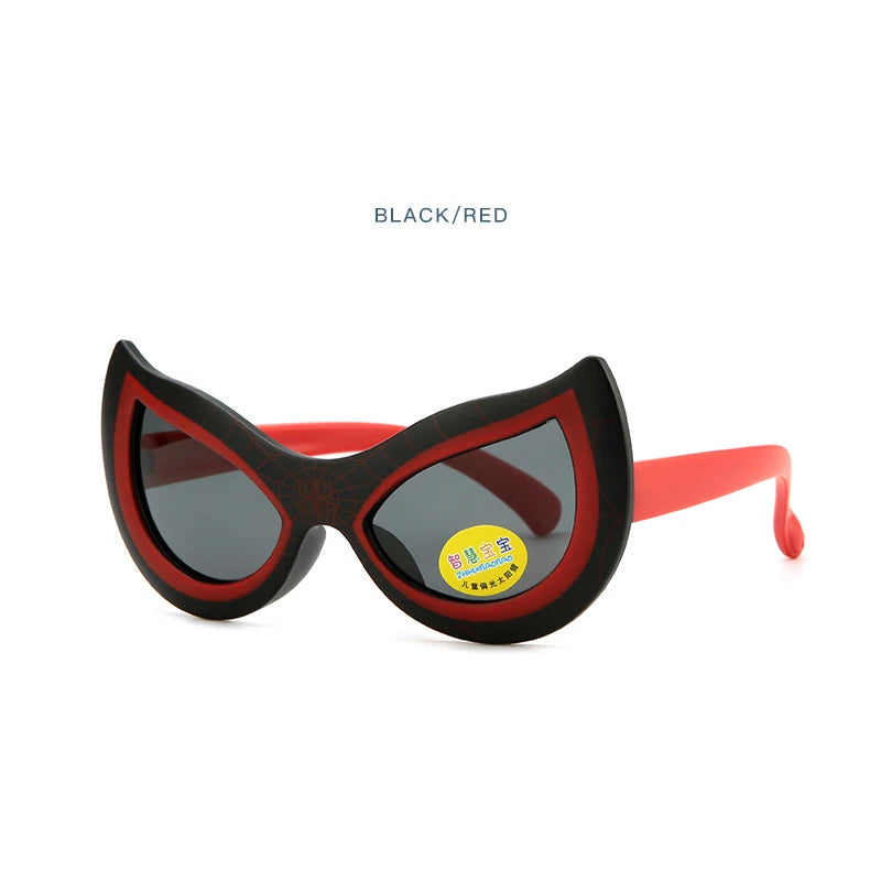 New Spiderman Kids Sunglasses UV Protective Sunglasses Fashion Baby Cartoon Personality Styling Glasses
