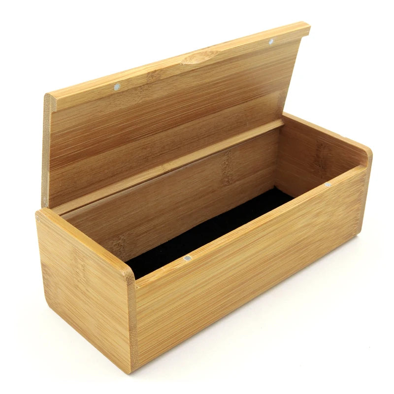 Free Logo Hard case Wooden Bamboo Packaging Boxes for Sunglasses
