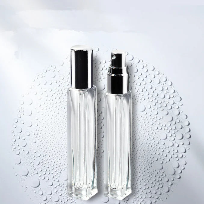 Food Grade Certified Cosmetic Travel Use 3ml 5ml 10ml Mini Glass Spray Bottle Leak Proof Refillable Perfume Atomizer