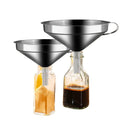 Kitchen Accessories Non Stick Eco-Friendly Extra Large Stainless Steel Wide Mouth Canning Funnel with Handle