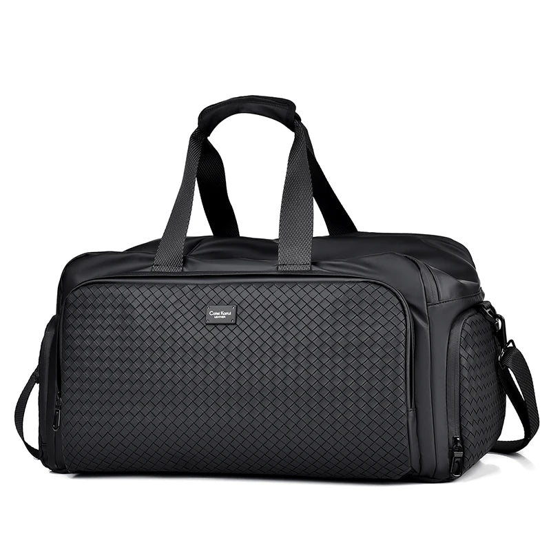 Fashion Unisex Large Capacity Business Travel Duffel Bag Sport Gym Yoga Waterproof Fitness Handbag Luggage Bag