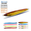 MISTER JIGGING Metal 200g S Shape Fish Lure Slow Pitch Jig Lure Metal Jig Fishing Lure Bait