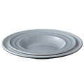 Reusable White Melamine Western Dinner Side Plate Plastic Reusable Plates