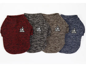 Wholesale Stocked Fashion 2022 Pretty Pet Dog Clothes Knit Sweater