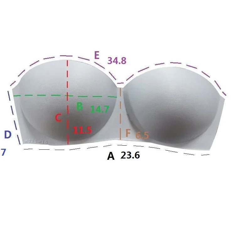 Factory Wholesale Eco-friendly Breathable Mould Cup Thin Foam Bra Cup Pad