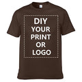 Custom Print T-shirt for Men and Women DIY Your Own Design Logo Printing Apparel Advertising T Shirt