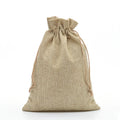 Custom Logo Multi-size Jute Bag Party Candy Gift Cute Package Jute Bag Drawcord Daily Storage Bag