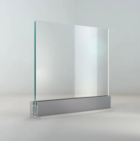 YL METAL Can Be Customized Fence Glass Railing Design Interior Hand Aluminium Rail Glass Balustrade Channel