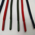 5mm Round 100% Polyester Drawcord with Round Plastic Tipping Garment Accessories for Bags Shoes Home Textiles