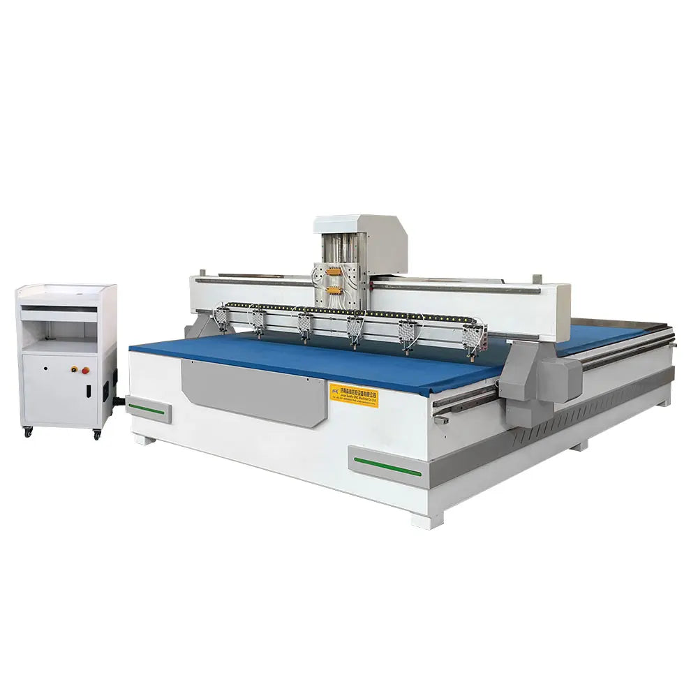 Best Selling Automatic 10 Heads Convex Truck  Car Rearview CNC Circles Flat Glass Sheet Cutting Machine