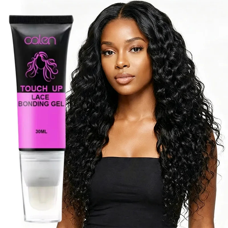 Custom Logo Hair Extension Strong Hold Lace Glue Gel Touch up Bonding Gel Sweat Resistant Clear Adhesive for Wigs