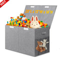 Manufacturer Wholesale Price LARGE Kids Organizer Foldable Safe Fabric Toy Storage Boxes
