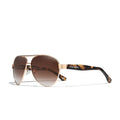 For for Men's Gradient Polarized UV400 Protection Stainless Wire-Core Temples Pilot Eyewear Tac Lenses N7777 Debut