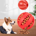 Pet Products Durable Food Dispensing Rubber Balls Dog Chewed the Ball