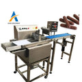 Chocolate Pie Cake Donut Chocolate Cover Enrober Finger Stick Biscuit Coating Chocolate Machine