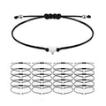 AA00010 Colorful Heart Bracelet for Women Girl Rope Bracelet Handmade Braid Adjustable Bracelet Love Friendship Jewelry Gift