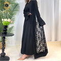 Zaynab Jalabiya Wholesale Latest Design Dubai Donna Musulmana Pleated Abaya Ramadan Luxury Jalabiya Women Muslim Dress Jalabiya