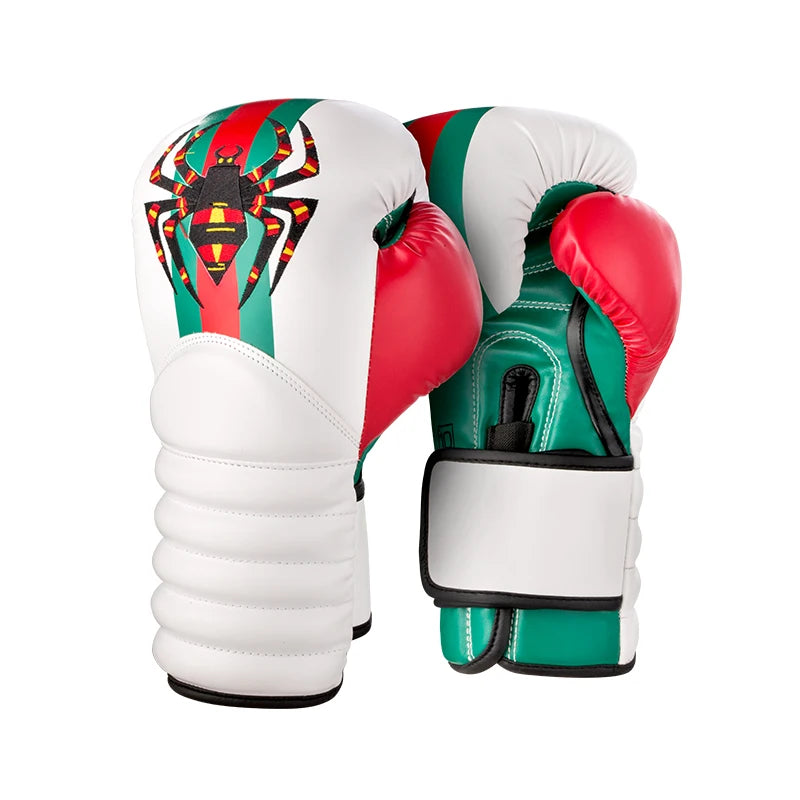 Wolon High Quality Durable PU Leather Custom Competition Boxing Gloves 10oz/12oz/14oz Universal Fit