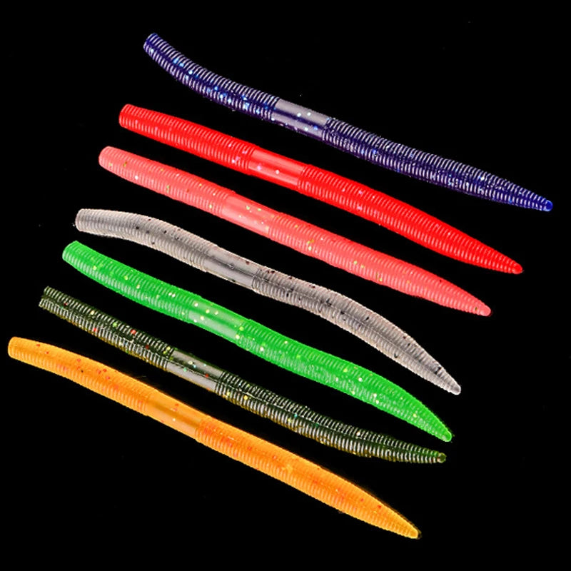 Soft Fake Lures Artificial Bait 14Cm8G Bionic Worm Soft Worm Sea Fishing Boat Fishing Freshwater Fishing Lure