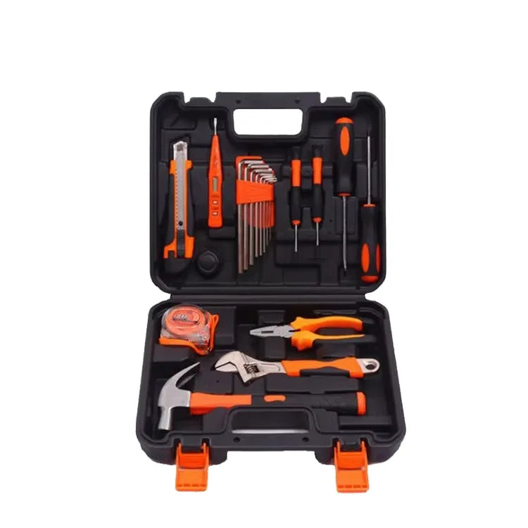 15PCS Household Tool Set Multifunctional Auto Repair Set Portable Toolbox Car Repair Tool Box