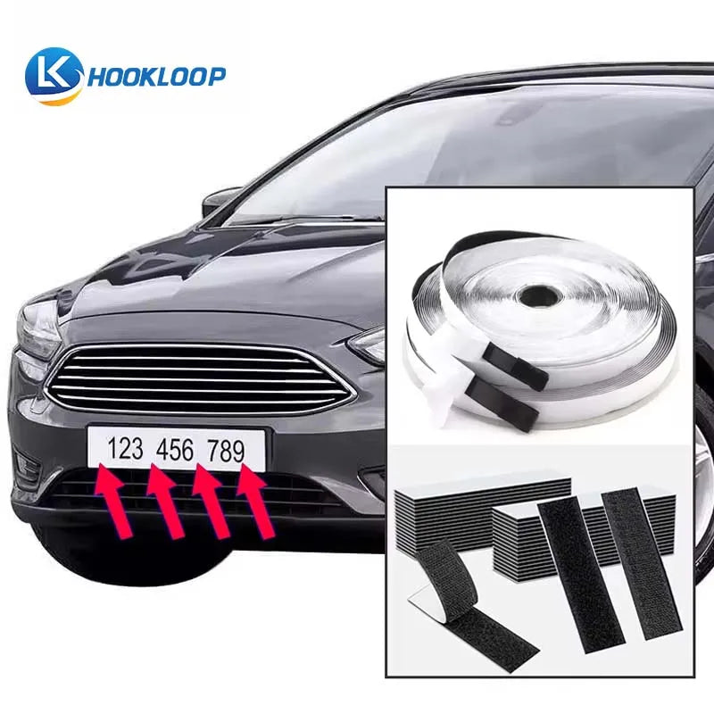 9448A Outdoor Car Adhesive Hook and Loop Fastener Suitable for Vehicle Wiring Harness and Interior Trim Attachment