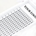 Kingwell 3D 4D 5D 6D 8-16mm Length Private Label Premade Volume Lashes J B D Curl Eyelash Extensions  Pre Made Fans