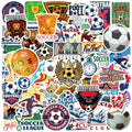 50PCS Cool Motivational Sport Football Decals for Teens Gift Soccer Club Sticker