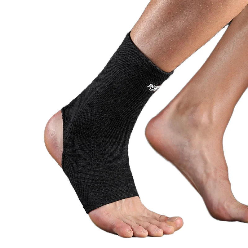 JINGBA Best Foot Ankle Compression Sleeve Brace Hot Selling Wholesale for Men Women Fasciitis Open Heel Everyday Use Protection