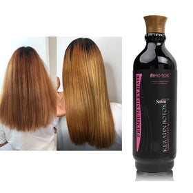 Professional Virgin Hair Extensions Collagen Hair Repair Brazilian Keratin Hair Treatment