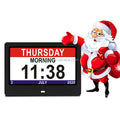 2024 New Arrival 7 8 10 12 Inch Digital Weather Station Calendar Day Clock Smart WiFi Clocks