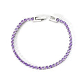 Luxury Zircon Link Chain Jewelry Bracelet Rhinestone Tennis Chain Bracelets
