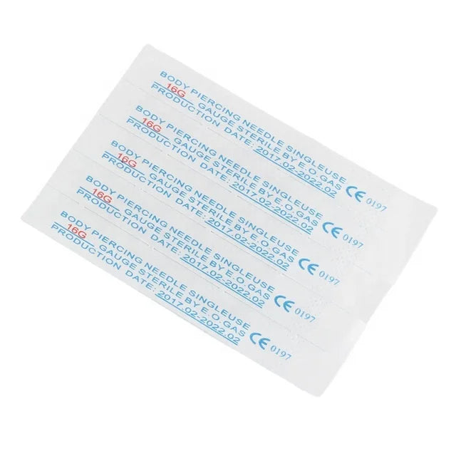 Medical Grade Stainless Steel Sterile Needles for Children's Orthodox Wedding Body Piercing-Body Jewelry Gift