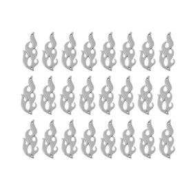 Alloy Flame Charm Connectors Fire Charms Pendant for Earrings Bracelet Necklace Jewelry Making