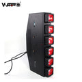 VSHOW GT640 Puzzle 6pcs 40w RGBW LED bar Beam Zoom Wash Moving Head for Wedding