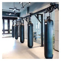 Push Punching Bag Track Rack Boxing Club Stadium Design Ceiling Mount Hanging Adjustable Boxing Movable Punching Bag Track Rack