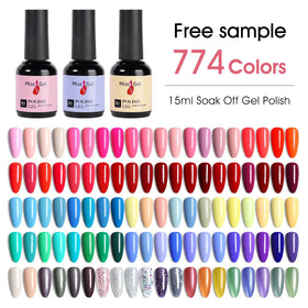 Missgel 774 Colors Wholesale Supplies UV Led Naturel Ensemble De En Gel UV Semi Permanent Vernis Ongles