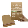 Manufacturer Eco-Friendly Concentrated Clothes Washing Sheet Plant Extract Eco Friendly Laundry Detergent Paper Washing Sheets