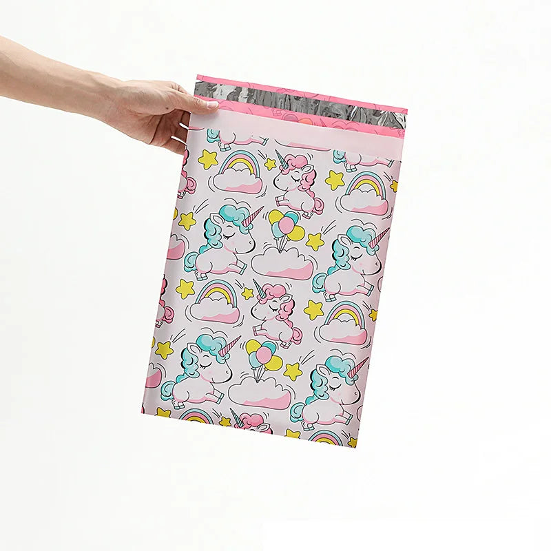 Custom Printed Compostable Eco Friendly Self Sealing Shipping Plastic Packaging Bag Poly Mailer Mailing Bags With Logo