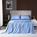 300TC 100% Bamboo Viscose Bed Sheets Queen Size Bedding Sheets Set
