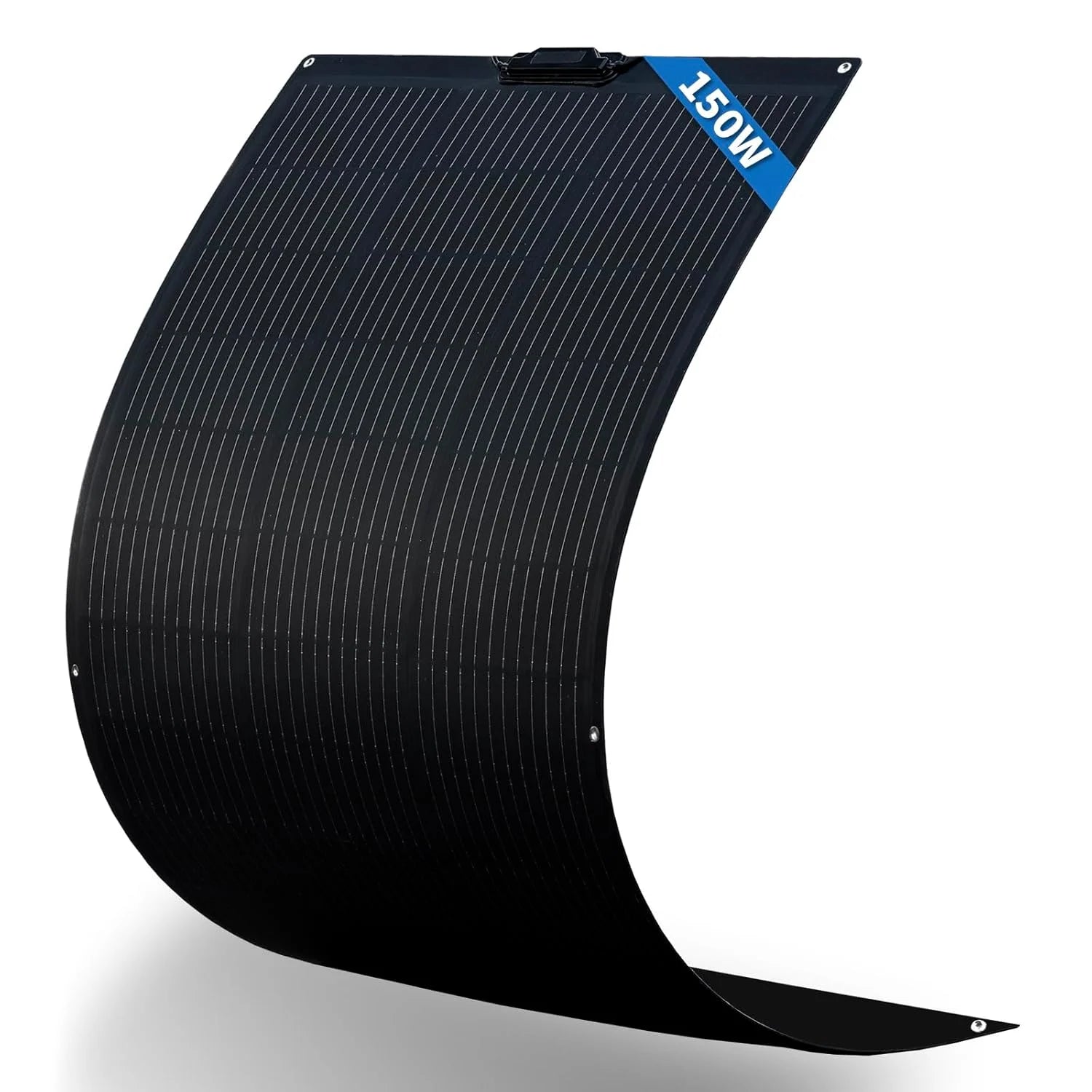 AHONY eGo S150M 150W Monocrystalline Semi-Flexible Solar Panels 182mmx182mm 24.2% Efficiency CE ROHS Certified for Caravans
