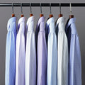 2024 Autumn New Men's Business Stripe No-iron Long Sleeve Shirt Casual Plaid Striped Business Shirt