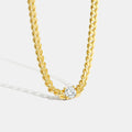 Drop Shipping Stainless Steel Necklace GT New Design Fashion Cuban Link Chain Jewelry Necklace High Quality 18k Gold Necklace