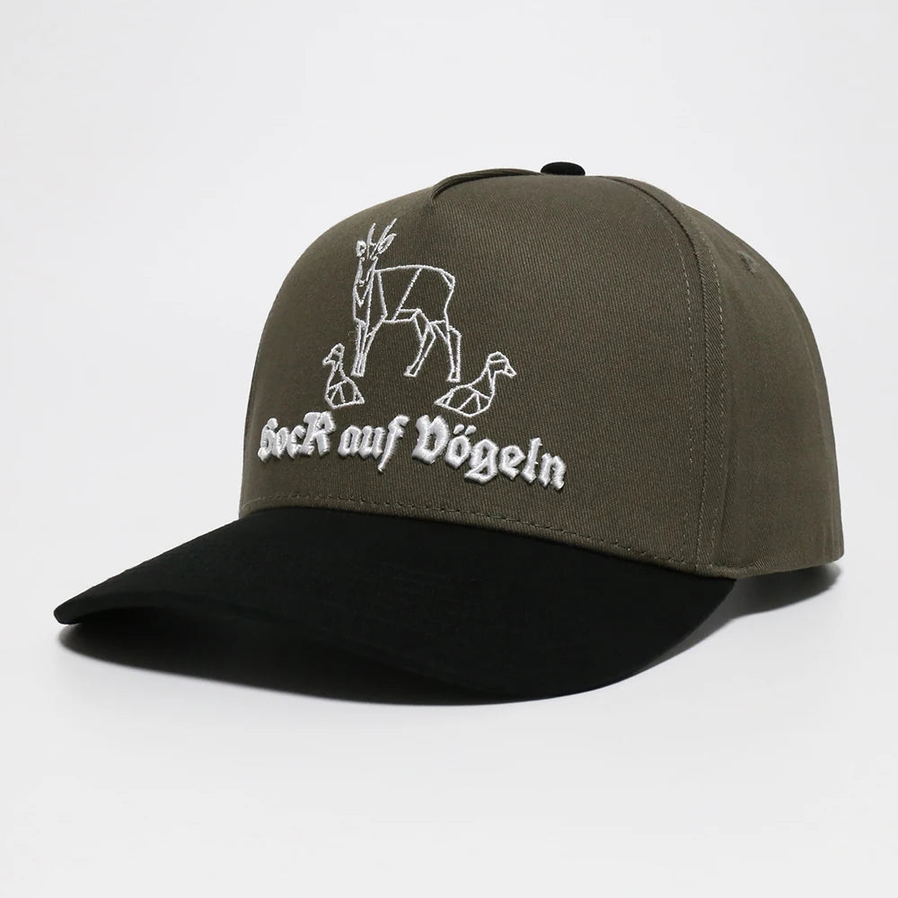 Manufacturer Custom Design Mens 5 Panel Curved Brim Two Tone Cotton Hat 3D Embroidery Logo Baseball Cap