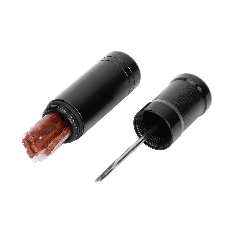 ZOYOSPORTS Bicycle Fork Drill Tubeless Tire Repair Tool Portable Emergency Tire Repair Rubber Strip Repair Tire Rubbing Stick