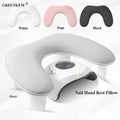Wholesale Customized Nail Hand Rest Pillow Factory Price Plastic Collapsible Nail Arm Rest Acupressure Mat With Nail Hand Pillow