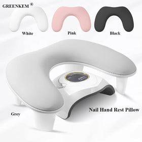 Wholesale Customized Nail Hand Rest Pillow Factory Price Plastic Collapsible Nail Arm Rest Acupressure Mat With Nail Hand Pillow