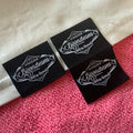 Custom Brand logo manhattan Fold Shirt Cuff Labeldurable Damask Woven Sleeve Hem Tags
