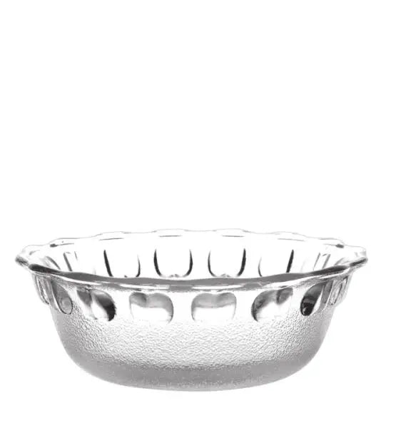 Hot Sale High Quality Soda Lime Glass Salad Box Cheap Larger Glass Bowl