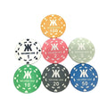 Legacy Ceramic Poker Chip10g Custom logo Round Casino Grade KK Design Round Colorful Chips Factory Supply for Casino Game Set