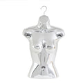 Hot Sale Shop Plastic Used Hanging Curvy Female Underwear Half Body Dress Form Lingerie Mannequin Torso Female Body Femme Bust